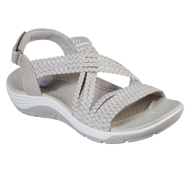 Skechers Reggae Cup - Oh Snap - Womens Sandals Beige [AU-EL9602]